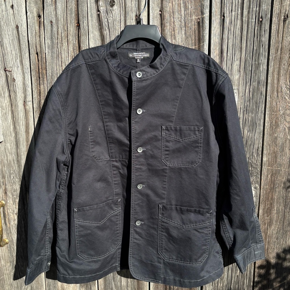 J. Peterman Co. Men's Black Jacket